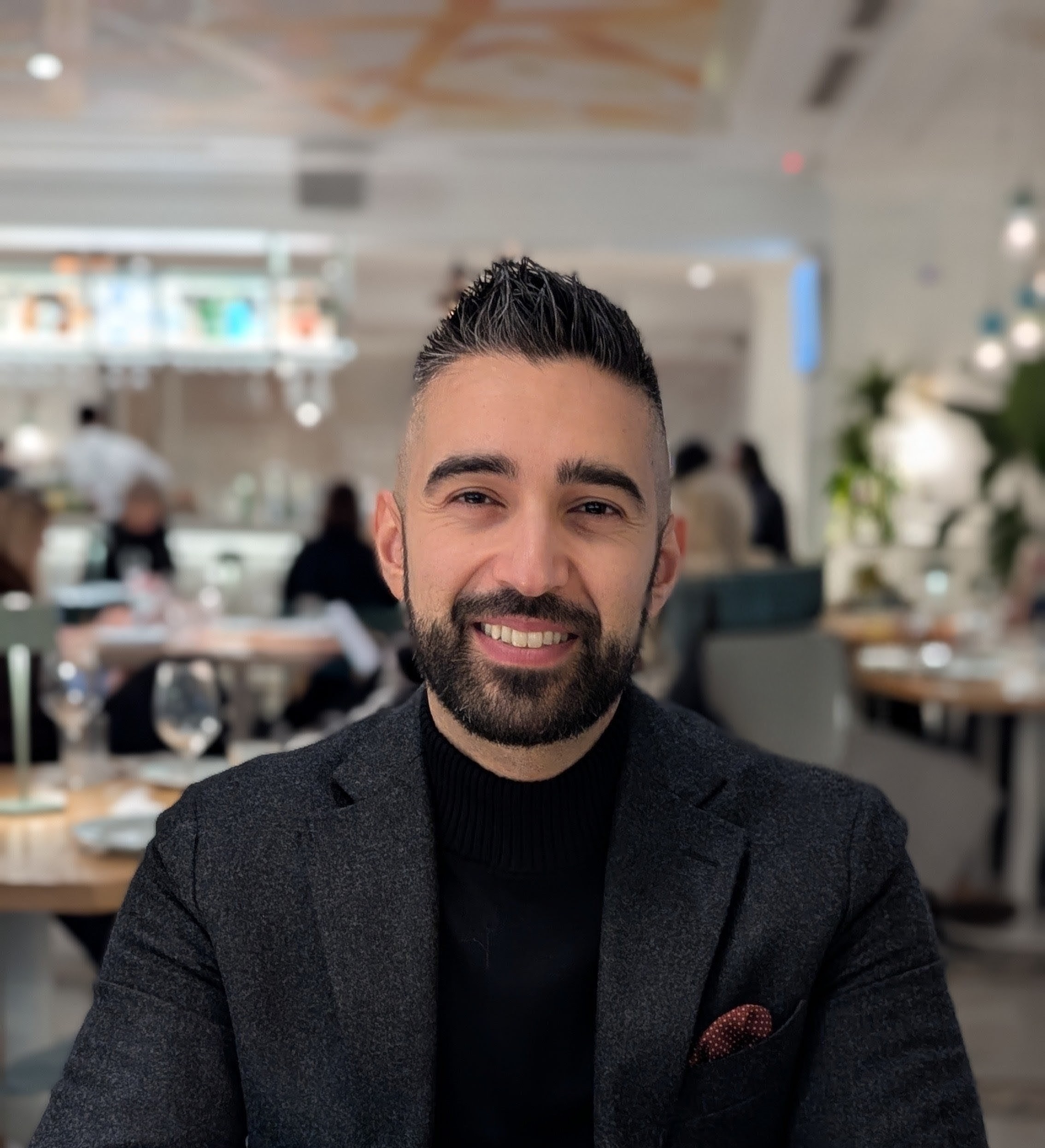 Portrait of Agostino Mastroianni — construction technology entrepreneur and founder of Revalate Inc.